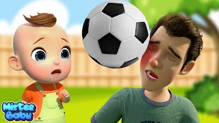 The Boo Boo Song  More Nursery Rhymes amp Kids Songs  Mister Baby [upl. by Leaj]