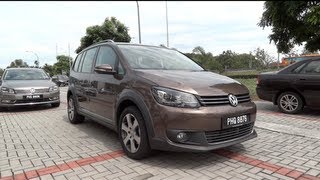 2011 Volkswagen CrossTouran TSI StartUp and Full Vehicle Tour [upl. by Mlehliw930]