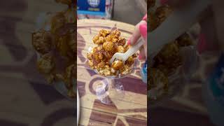 Eat or Pass Caramel Popcorn Ice Cream eatorpass seaworld icecream tastetest shorts [upl. by Ydollem]