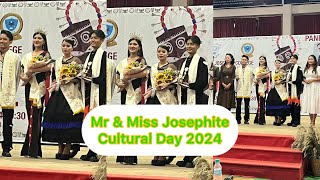 Mr amp Miss Josephite  Cultural Day 2024 [upl. by Steere]