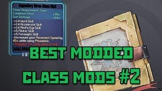 Borderlands 2  Best Modded Class Mods 2 [upl. by Reed]