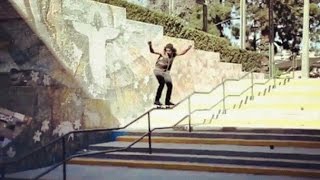 INSTABLAST  GNARLIEST KINKED RAIL EVER  HURRICANE SHUV OUT HANDRAIL  BACKFLIP ON DIY [upl. by Vidovic88]