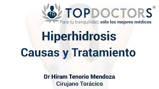 Hiperhidrosis Tratamiento para la Sudoración Excesiva [upl. by Dill219]