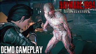 DAYMARE 1994 Sandcastle  RESIDENT EVIL Inspired Game  Full Demo Gameplay Walkthrough [upl. by Atsuj785]