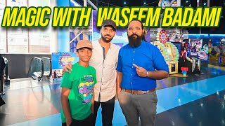 Shahrukh Magician Perform Magic With Waseem Badami [upl. by Hnahc655]