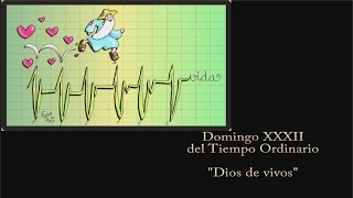 Reflexión sobre el Evangelio del Domingo XXXII del Tiempo Ordinario Lc 20 2738 Ciclo C [upl. by Yarezed303]