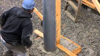 FastTube™ Concrete Column Form Installation [upl. by Schwinn62]