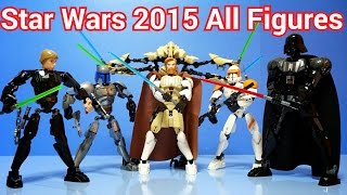 스타워즈 장난감 레고 다스베이더 루크 장고펫 그리버스 스톱모션 レゴ Lego Star Wars All Buildable Figure  Stop motion 지호토이TV [upl. by Aizatsana]