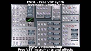 EVOL  Free VST synth  vstplanetcom [upl. by Inod]