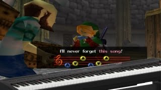 Pianokad joue quotSong of stormquot Legend of Zelda Ocarina of time [upl. by Ratha]