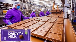 How Cadbury Dairy Milk Chocolate Are Made in Factory 🍫🍫 Captain Discovery [upl. by Lissie]