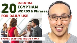 20 MUSTKNOW SURVIVAL ARABIC amp SPOKEN EGYPTIAN Phrases for Beginners [upl. by Matthaus]