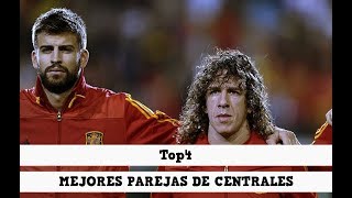 ¿CUÁL ES LA MEJOR PAREJA DE CENTRALES DE LA HISTORIA  Top4 de las mejores parejas de centrales [upl. by Merla]