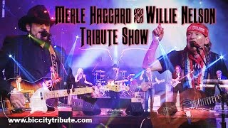 Merle Haggard amp Willie Nelson Tribute Big City amp True Willie Orange County California Party Band [upl. by Eisnyl]