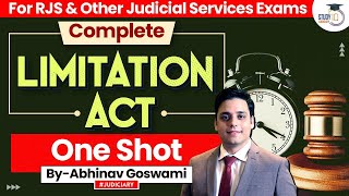 Complete Limitation Act  One Shot  By Abhinav Goswami [upl. by Ariajay]