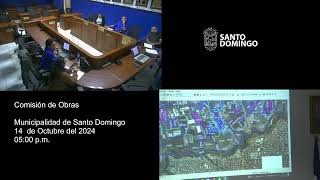 Comisión de Obras Municipalidad de Santo Domingo 14 de Octubre del 2024 0500 pm [upl. by Sillsby]