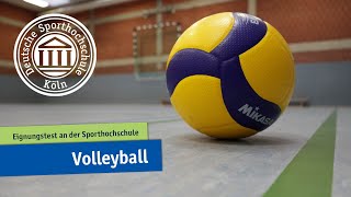 Volleyball  Eignungstest an der Sporthochschule [upl. by Silrac]