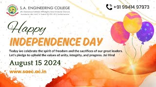 SAEC 78TH INDEPENDANCE DAY CELEBRATION [upl. by Bremble]