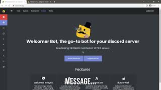 How to Setup amp Customise Welcomer Bot and Leaver on your Discord Server 2022  Welcomer Tutorials [upl. by Eckmann]