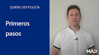 📘 Quiero Ser Policía Nacional Primeros Pasos 👮‍♂️  MAD 📚 [upl. by Dorine]