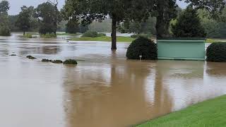 Broadmoor GC flooded even before Hurricane Helene arrives later tonight [upl. by Marlee]