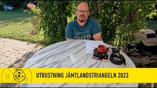 Utrustning för fjällvandring Jämtlandstriangeln 2023 [upl. by Millburn585]