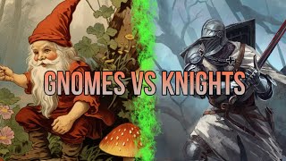 Gnomes vs Knights The TikTok Trend Taking Over [upl. by Yendis]