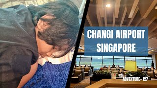 Changi International airport  Plaza Premium lounge  Adventure 127 [upl. by Rufford923]