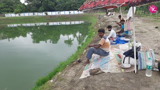 বৈদ্যবাটী পুকুরে মাছ ধরা – Fishing at Baidyabati Supermarket Pond  Rozina’s Club [upl. by Gwynne]