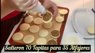 ALFAJORES de MAICENA 😋Argentina Receta Exprés [upl. by Minnnie901]