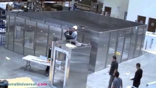 Steel Cleanroom Construction  BioSafe® by Terra Universal [upl. by Vale]