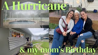 Hurricane Milton My Birthday amp My moms Birthday 🎂 [upl. by Bartie882]