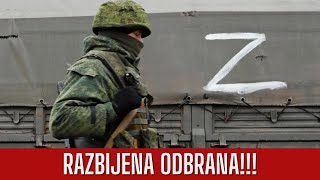 PUKLO NA KANALU SEVERSKI DONJEC DONBAS RUSI RAZBIJAJU ODBRANU [upl. by Rabbi]