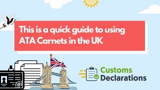 A Quick Guide on ATA Carnets in the UK [upl. by Keil]