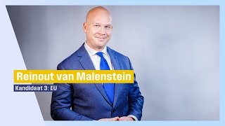 Reinout van Malenstein  Kandidaat 3 EU [upl. by Iclek993]