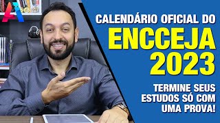 ENCCEJA 2023  CALENDÁRIO OFICIAL  Inscrições provas e gabarito  INEP [upl. by Christopher]