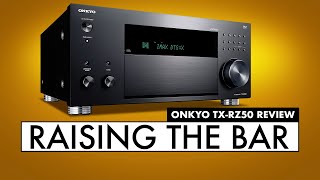 The BEST RECEIVER for Home Theater ONKYO TXRZ50 REVIEW  8K Receiver [upl. by Ahsyas]