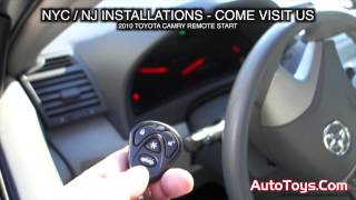 Toyota Camry 2010 Remote Start Avital Idatalink AutoToys com [upl. by Omissam417]