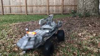 ARCTIC THUNDER RC CRAWLER Custom GI Joe Rolling Thunder Winter Rescue Unit [upl. by Bonina]