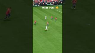 Unbelievable HalfPitch Goal 🚀⚽ Watch as FC 25 pulls off an incredible strike from midfield fifa [upl. by Nodnrb]