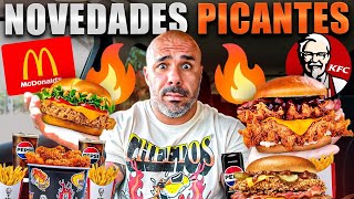 NOVEDADES PICANTES de MCDONALDS vs KFC [upl. by Enirbas]