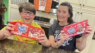 Chips Ahoy Winter Cookies  Tasty Reviews [upl. by Socher934]