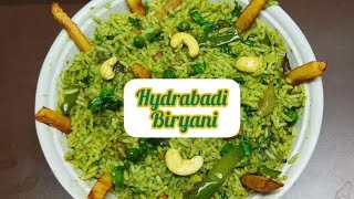 Hyderabadi Veg Biryani  Restaurant Style Green Hyderabadi Biryani Ayushi Thacker [upl. by Ssej]