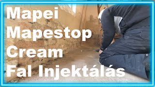 Fal Utólagos Vízszigetelése Mapei Mapestop Cream  Gamer Lak 2 [upl. by Ahsiena]