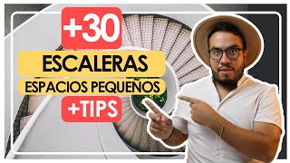 ➕30 IDEAS INCREÍBLES ESCALERAS PARA ESPACIOS REDUCIDOS [upl. by Eihpos]