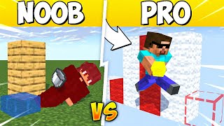 NOOB VS PRO INSANE SKILL CHALLENGE in Minecraft [upl. by Dysart]