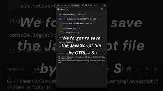 JavaScript Problem Solving shorts coding [upl. by Yrogiarc333]