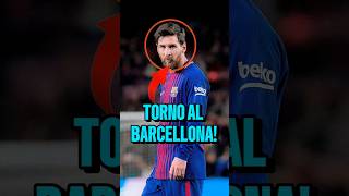 Messi tornerà al Barcellona😱🔥 football [upl. by Iggie]