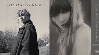 right where The Smallest Man left me  Taylor Swift vs Taylor Swift Mashup [upl. by Wearing]