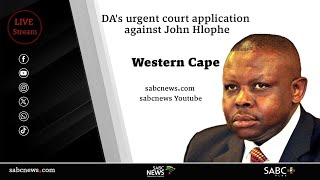 DAs urgent court application to interdict Dr John Hlophes JSC designation [upl. by Modesty]